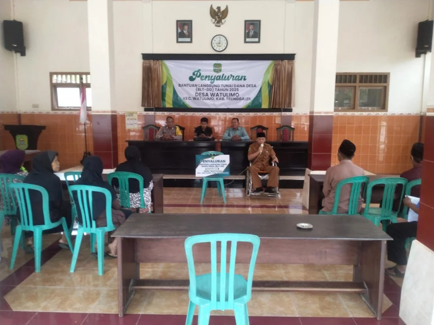 PENYALURAN BANTUAN LANGSUNG TUNAI DANA DESA TAHAP XII