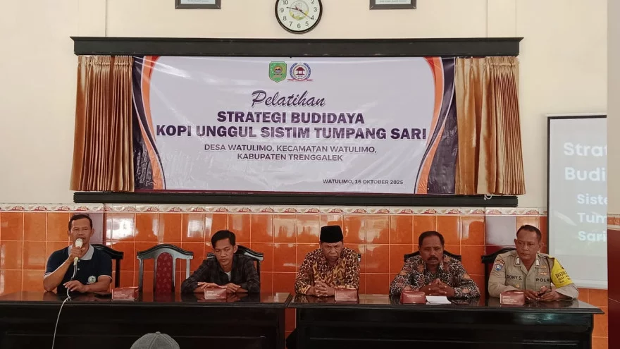 PELATIHAN STRATEGI BUDIDAYA KOPI UNGGUL SISTIM TUMPANG SARI DALAM UPAYA UNTUK MENINGKATKAN EKONOMI MELALUI LPM