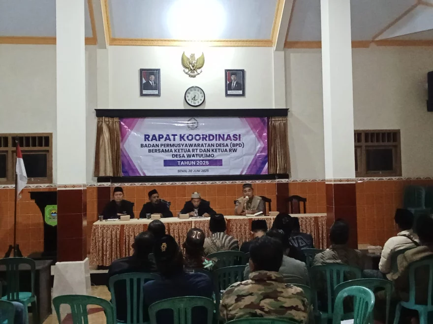 GIAT BPD DALAM RANGKA JARING ASPIRASI RT/RW